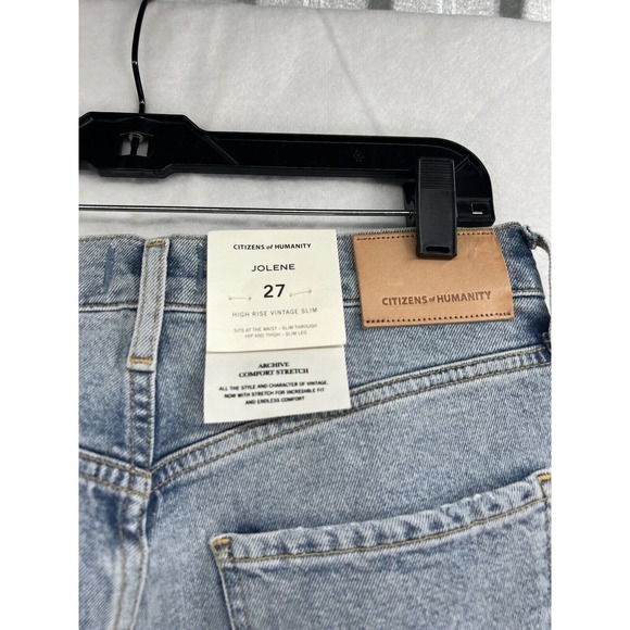 Citizens Of Humanity Light Blue Straight Leg Jeans - Picture 10 of 15